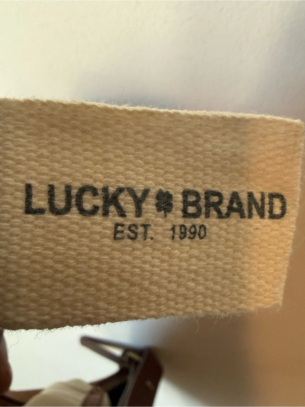 Lucky Brand soft pebbled